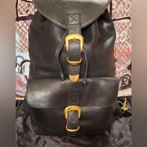 SALE ! Versace Black Backpack with Gold Accents
Temporary closet clean moving